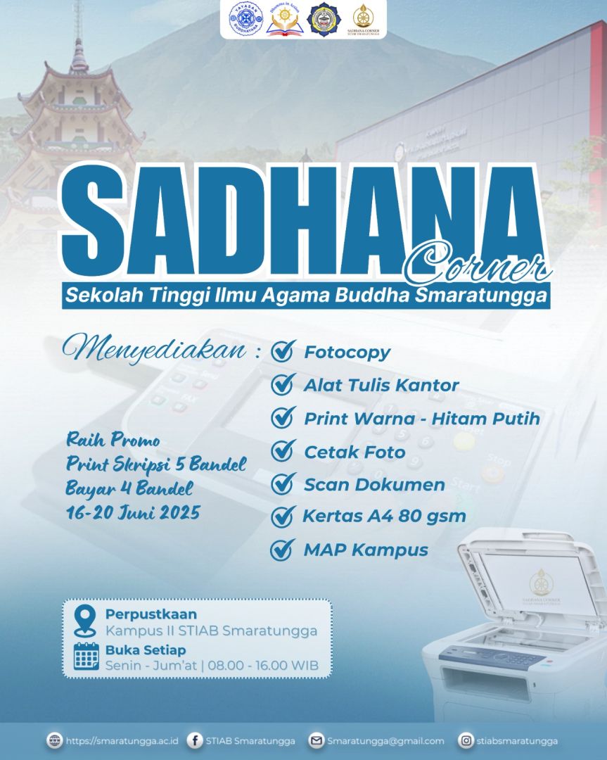 SADHANA Corner Resmi Dibuka di Kampus II STIAB Smaratungga!